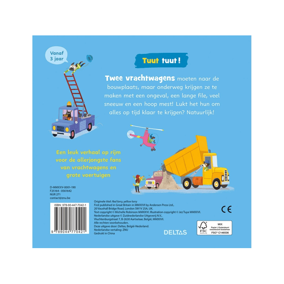 Een Boek Vol Leuke Vrachtwagens Tuut Tuut Aan De Slag!
