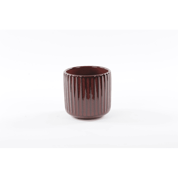 Rasteli Strawberry  - Bloempot In Keramiek - Rosewood - 10.5x10.5x10cm