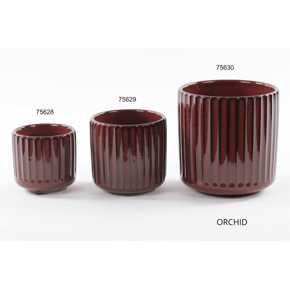 Rasteli Strawberry  - Bloempot In Keramiek - Rosewood - 14x14x14cm