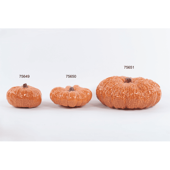Rasteli Vitamin Autumn - Pompoen In Keramiek - Orange - 14.7x14.7x9cm