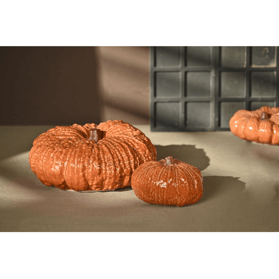 Rasteli Vitamin Autumn - Pompoen In Keramiek - Orange - 14.7x14.7x9cm