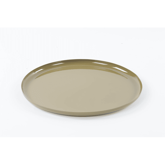 Talam - Metalen Plateau - Khaki - Ø27x1.5cm
