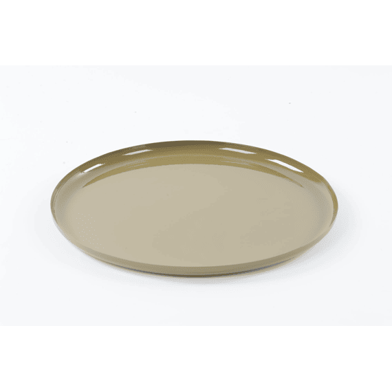 Talam - Metalen Plateau - Khaki - Ø33x1.5cm