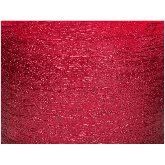 Luz Your Senses Rustic Metal - Koppel Rustieke Tafelkaarsen - Xmas Red - L30xø2,2cm