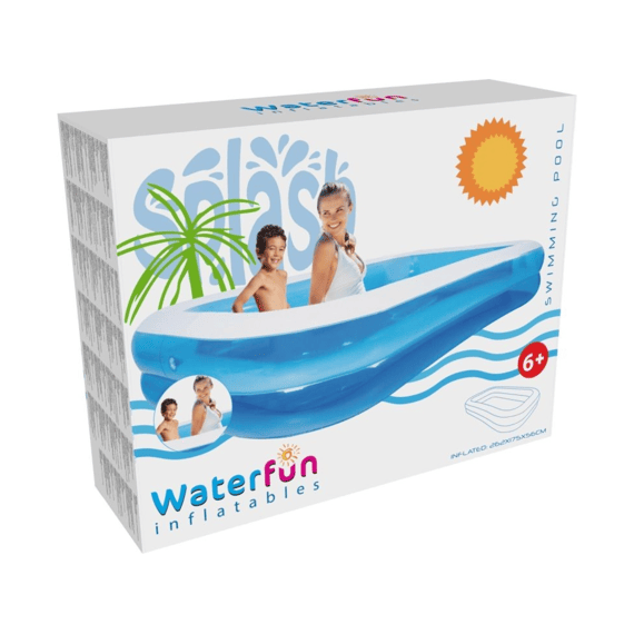 Waterfun Zwembad 262x175x56cm