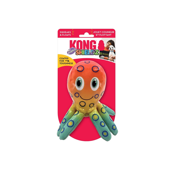 Kong Shieldz Tropics Octopus M-15x16x12cm Meerkleurig