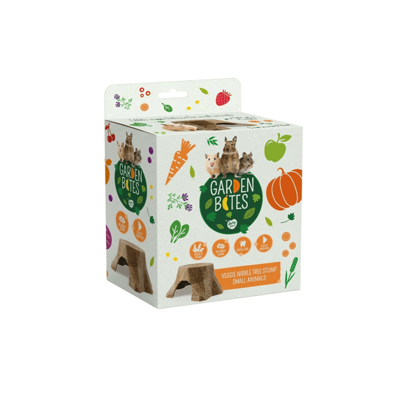Garden Bites Veggie Nibble Boomstronk 14.5x13x6.5cm-180g Bruin