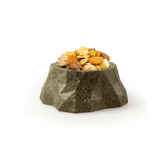 Garden Bites Veggie Nibble Eetkom 8x8x3cm-70g Bruin