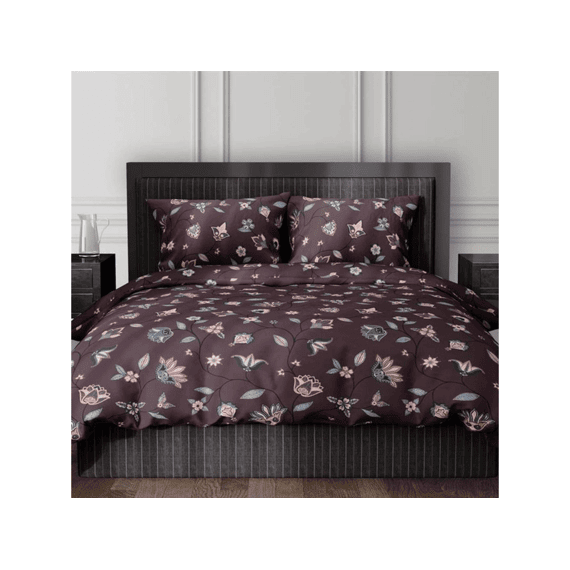 Satin D'or Satijn Dbs Stacey Aubergine 200x200/220