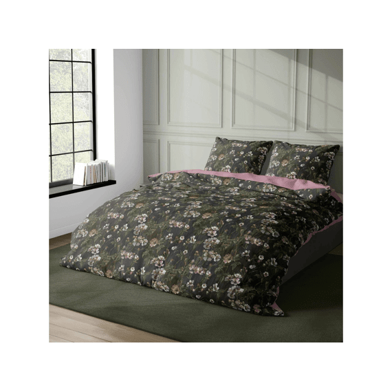 Satin D'or Satijn Dbs Bernice Antra/uni Oudrose 240x200/220