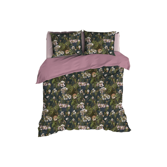 Satin D'or Satijn Dbs Bernice Antra/uni Oudrose 260x200/220