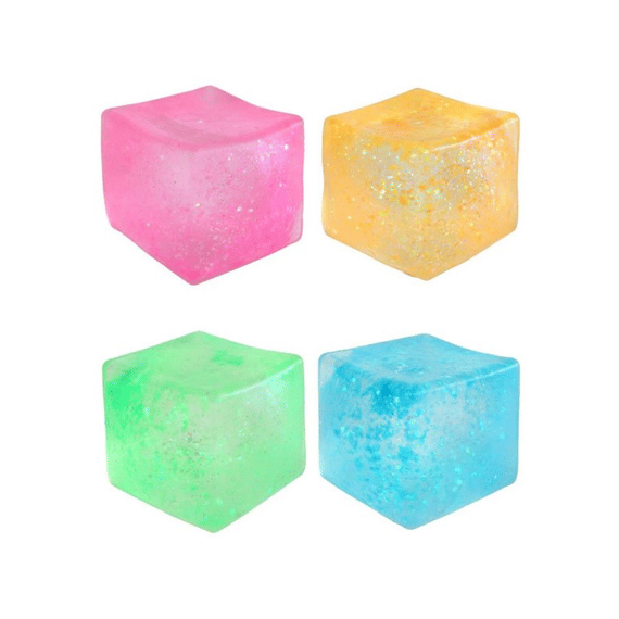 Squeeze Mega Sugar Kubus 7cm Assortiment