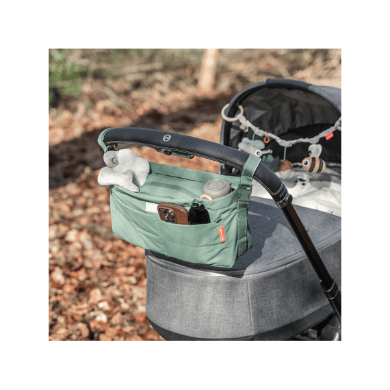 Done By Deer Kinderwagen Organizer Groen