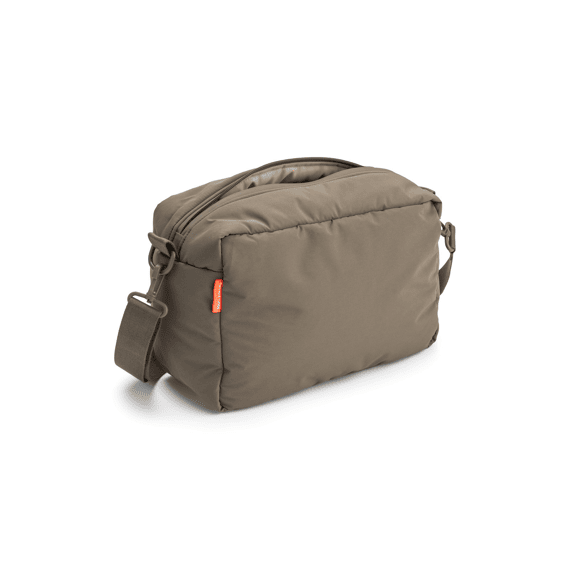 Done By Deer Gewatteerde Kinderwagentas Taupe