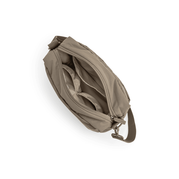 Done By Deer Gewatteerde Kinderwagentas Taupe