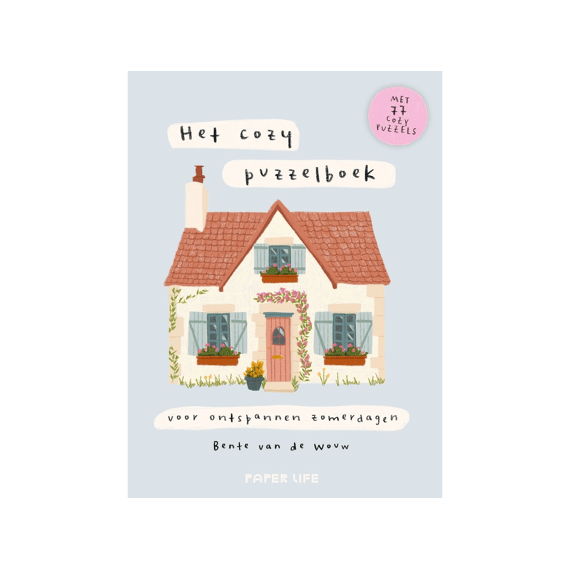 Het Cozy Puzzelboek Voor Ontspannen Zomerdagen