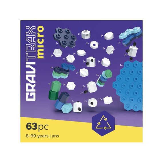 Gravitrax Micro Ocean Blue 63 Stuks
