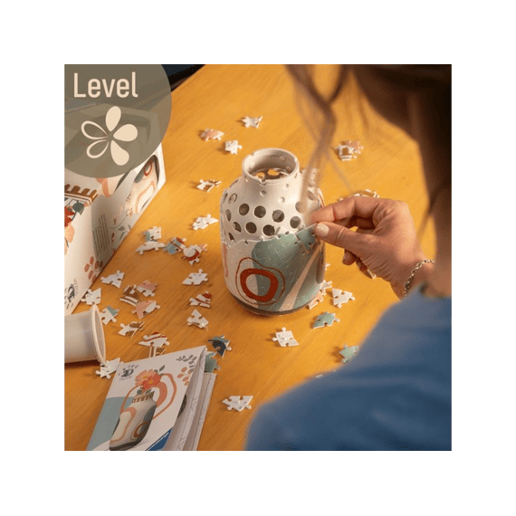Ravensburger Puzzel 3d 162 Stuks Vaas Organic Beige