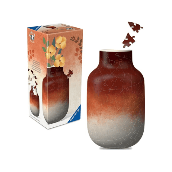 Ravensburger Puzzel 3d 162 Stuks Vaas Gradient Brick Red