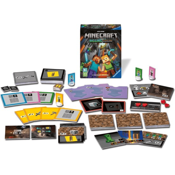 Spel Minecraft Digging Down