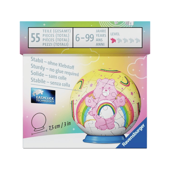 Ravensburger Puzzel 3d 54 Stuks Care Bears Cheer Bear