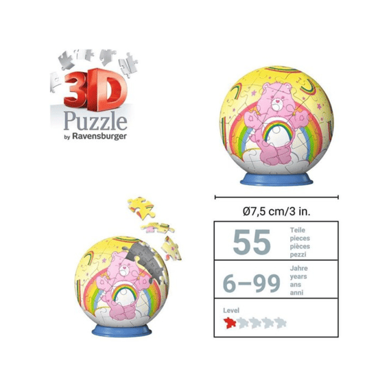Ravensburger Puzzel 3d 54 Stuks Care Bears Cheer Bear