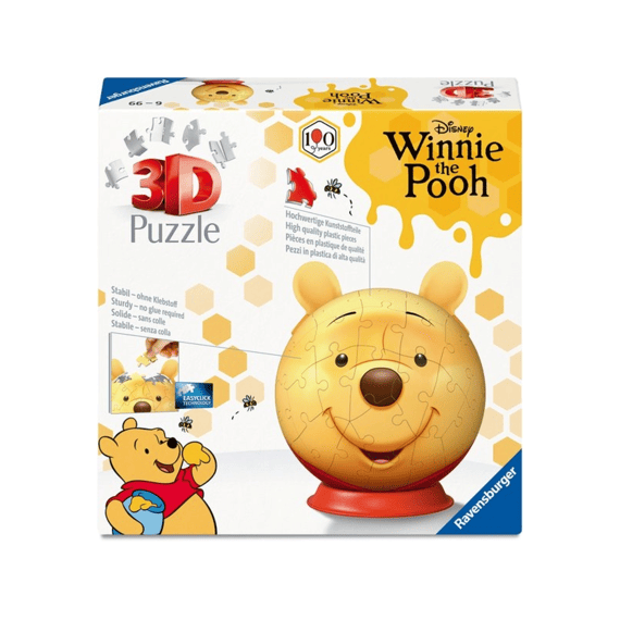 Ravensburger Puzzel 3d 72 Stuks Winnie Pooh Met Oortjes