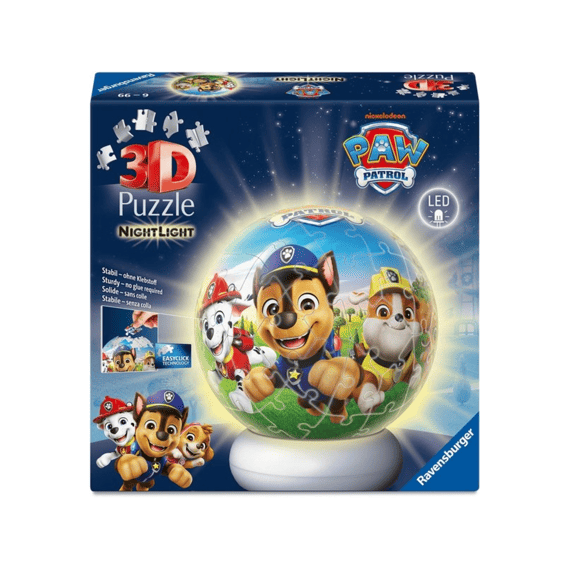 Ravensburger Puzzel 3d 72 Stuks Nightlight Paw Patrol