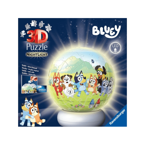 Ravensburger Puzzel 3d 72 Stuks Nightlight Bluey