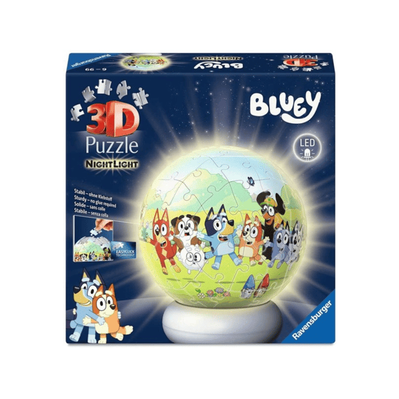 Ravensburger Puzzel 3d 72 Stuks Nightlight Bluey