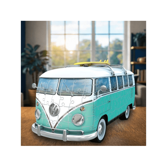 Ravensburger Puzzel 3d Iconics Volkswagen T1 Chrome Edition