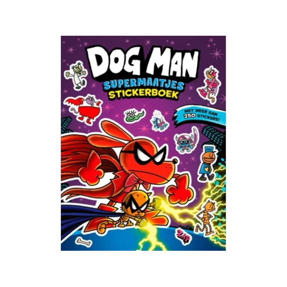 Dave Pilkey - Dog Man Supermaatjes Stickerboek