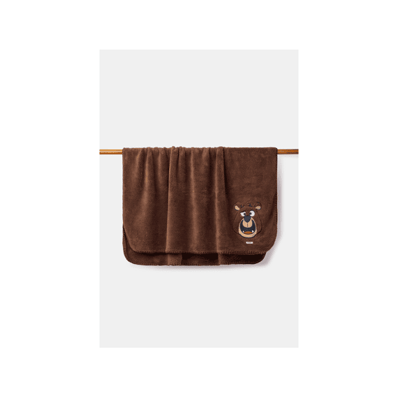 Woody Plaid M - Teddy Bruin 150x200cm
