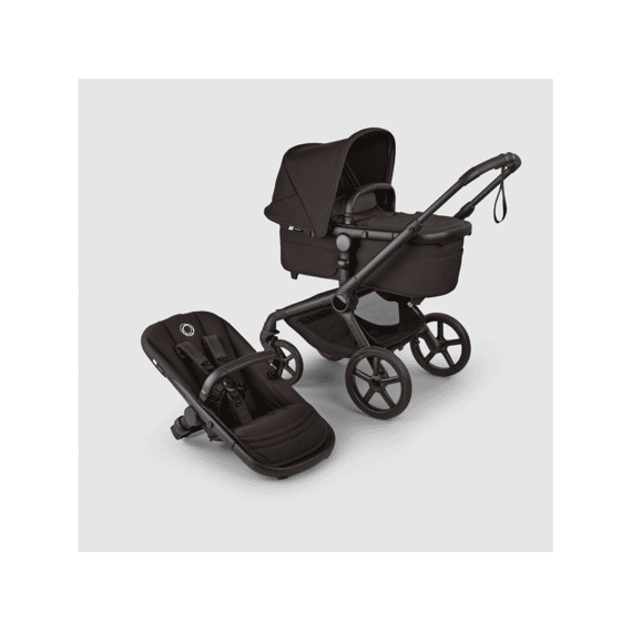 Bugaboo Fox5 Bundle Essentiel Renew Cacao Brown Rugzak Voetenzak Beker Regenbekl Verhoog Adapt
