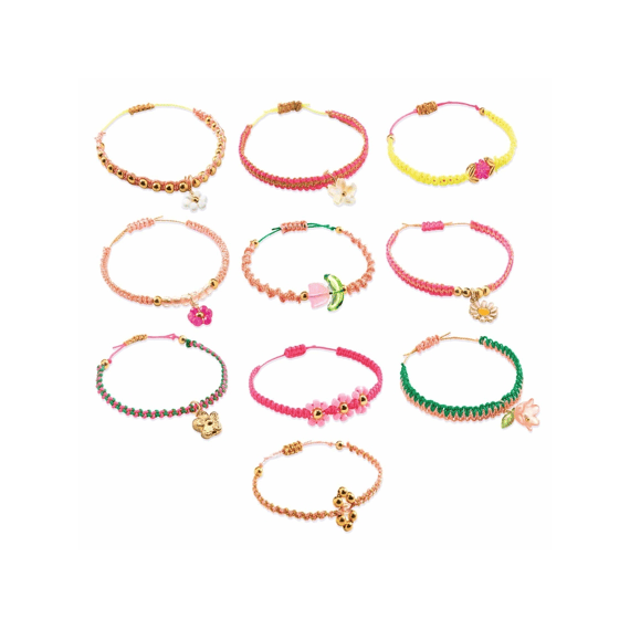 Djeco Kralen En Sieraden Armbandjes Maken Macramé Roze