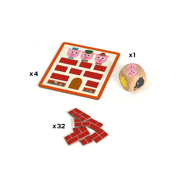 Djeco Dobbelspel Toc Toc Bricks