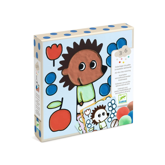 Djeco Knutselset Kleuren Met Klei Ondeugende Tuinvriendjes