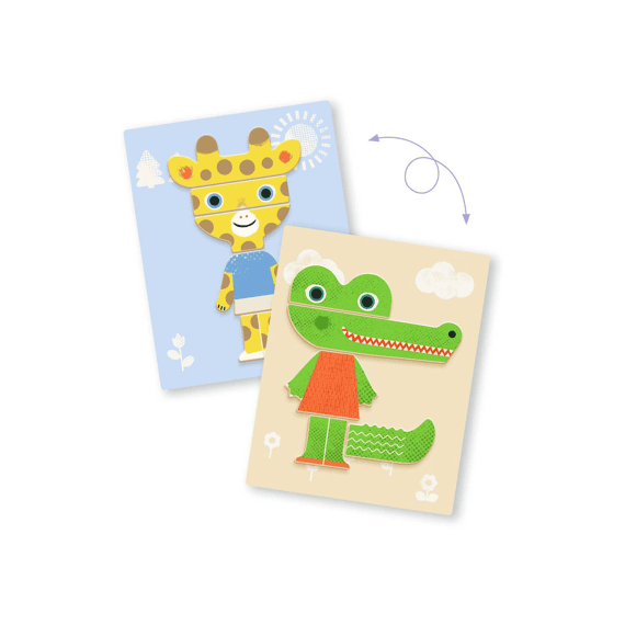 Djeco Magneetbox Dieren