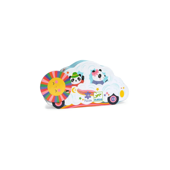 Djeco Puzzel 16 Stuks Wolkenauto