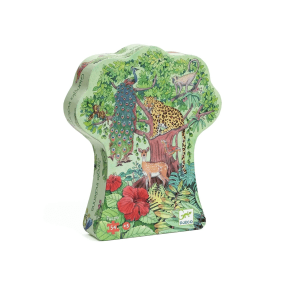 Djeco Puzzel 54 Stuks Indian Jungle
