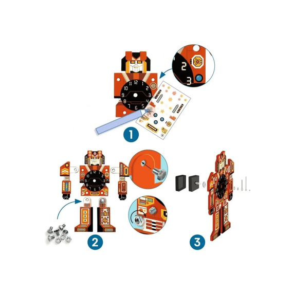 Djeco Maak Je Eigen Robotklok