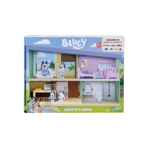 Bluey Speelset Muffins Huis