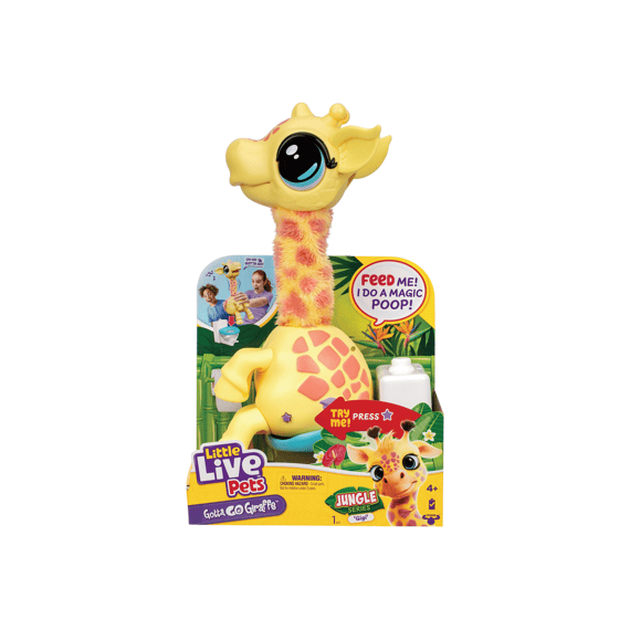 Moose Toys Little Live Pets Gottago Giraf
