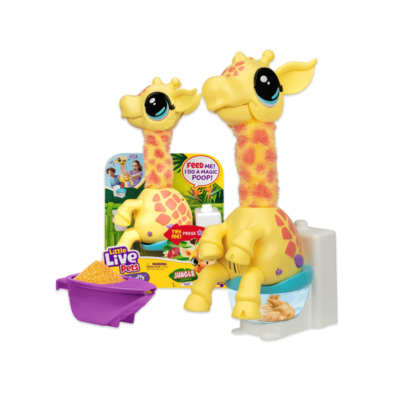 Moose Toys Little Live Pets Gottago Giraf