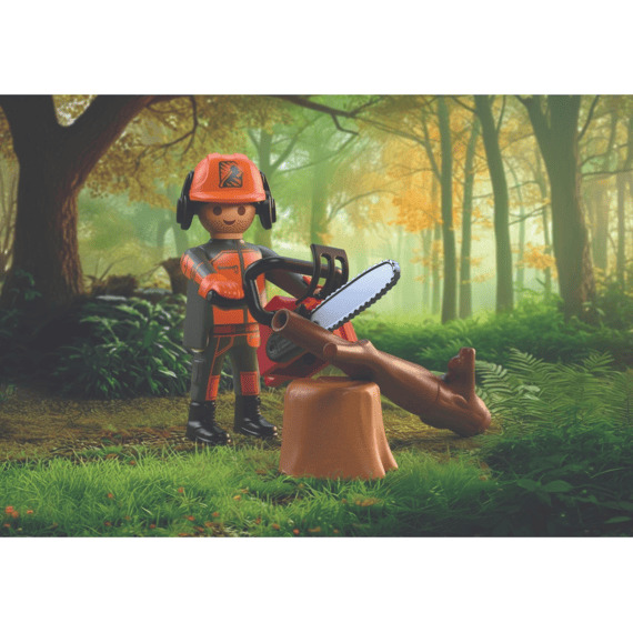 Playmobil 72150 Special Plus Houthakke Met Kettingzaag