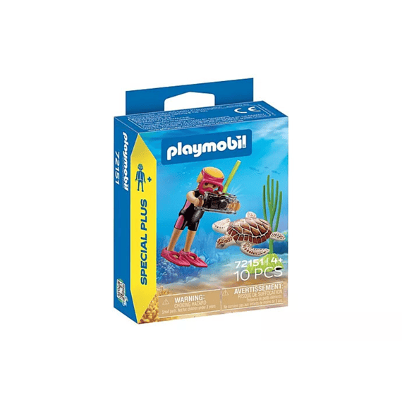 Playmobil 72151 Special Plus Duiker Met Schildpad