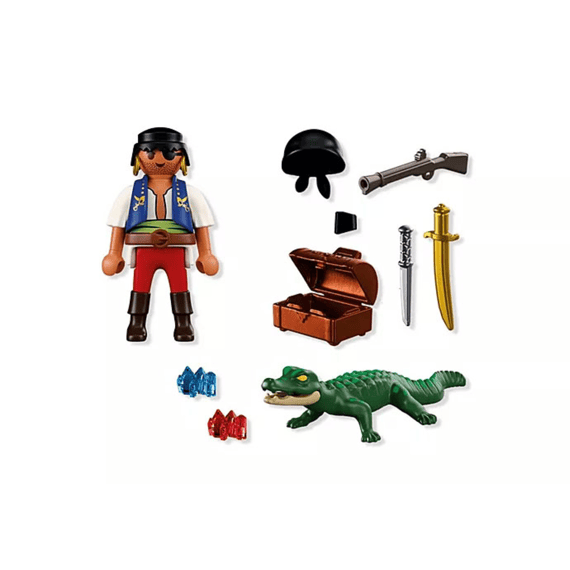 Playmobil 72154 Special Plus Piraat Vs Kaaiman
