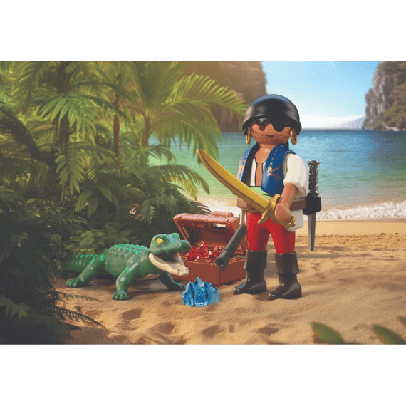 Playmobil 72154 Special Plus Piraat Vs Kaaiman