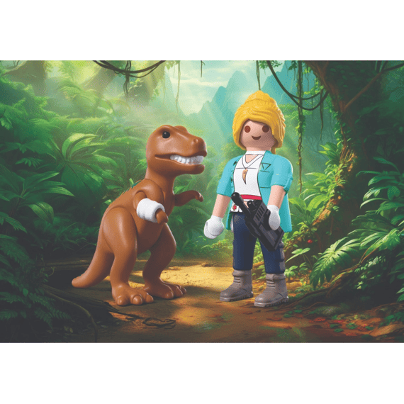 Playmobil 72172 Duopack T-rex Met Onderzoeker