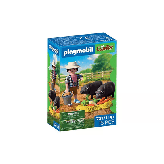 Playmobil 72171 Country Boer Met Hangbuikzwijn